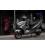 Elektro Motorroller 125 ANGRY HAWK, Seitenansicht, light grey
