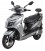 Elektro Moped 125 ANGRY HAWK, light grey