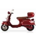 	E-Scooter Classico, rot, Seitenansicht L