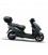 Gepäckträger und Topcase (Motoradkoffer) für das E Scooter Modell Hawk 3000 mit Roller