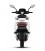 Elektro Moped 125 ROBO-S, Rückansicht, weiß