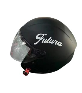 Jethelm, Motorradhelm, Rollerhelm, Helm für Elektroroller und E Scooter, Front