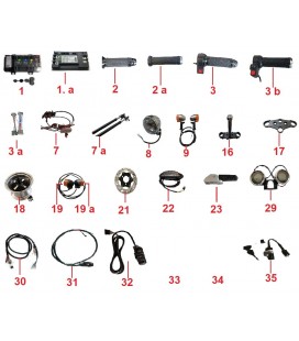 Elektroroller Ersatzteile, X9, Mechanisch 1