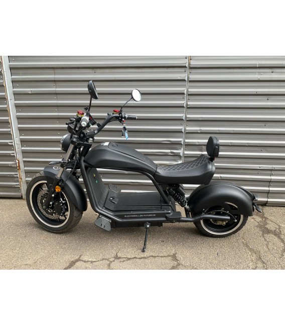 E-Chopper HL 6.0, 45 km/h, 3000 Watt, 60V 45Ah, Silber, gebraucht 100 km Reichweite, 0 km (155)