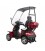 Seniorenmobil VITA CARE 4000 Dach, rot, Seite hinten