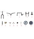Ersatzteile Elektronik, mechanische Teile, 'Classico Windschild', Classico Highspeed