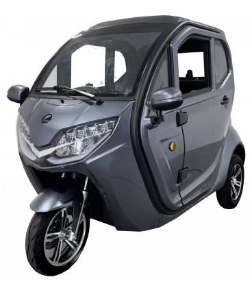 Kabinenroller Q3, 45/25 km/h, Blei-Gel-Akku, 60 km Reichweite