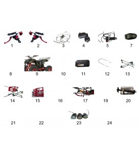 Ersatzteile Elektro Quad Volt Ranger