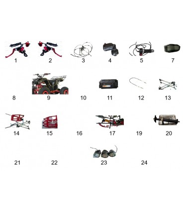 Ersatzteile Elektro Quad Volt Ranger