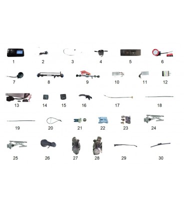 Ersatzteile Elektronik-, mechanische Teile Cao Mei