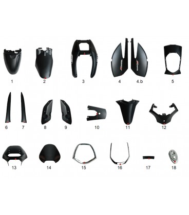 Elektroroller Ersatzteil, Elettrico, Kunststoff 1