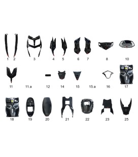 Elektroroller Ersatzteil, HAWK, Kunststoff 1