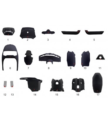 Elektroroller Ersatzteil, ROBO, Kunststoff 1