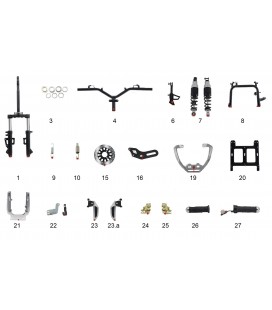 Elektroroller Ersatzteil, ROBO, Mechanisch 1