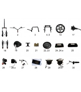 Elektroroller Ersatzteil, Falcon