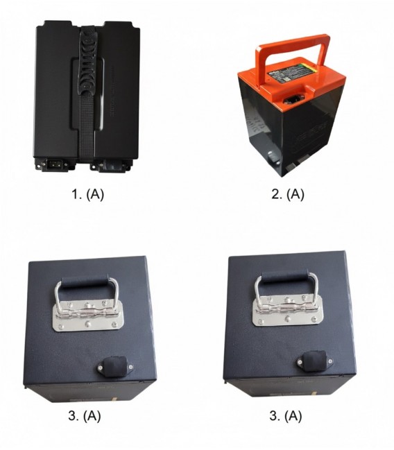 Elektroroller Ersatzteil, ONE und EAGLE, Akku und Ladegeräte