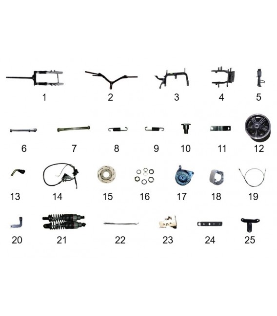 Ersatzteile Elektronik-, mechanische Teile Long Range