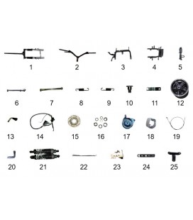 Ersatzteile Elektronik-, mechanische Teile Long Range
