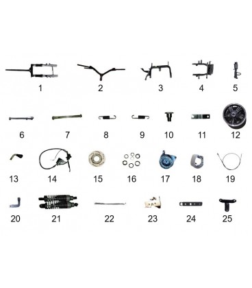 Ersatzteile Elektronik-, mechanische Teile Long Range