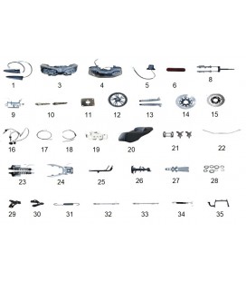 Ersatzteile Elektronik-, mechanische Teile MARS