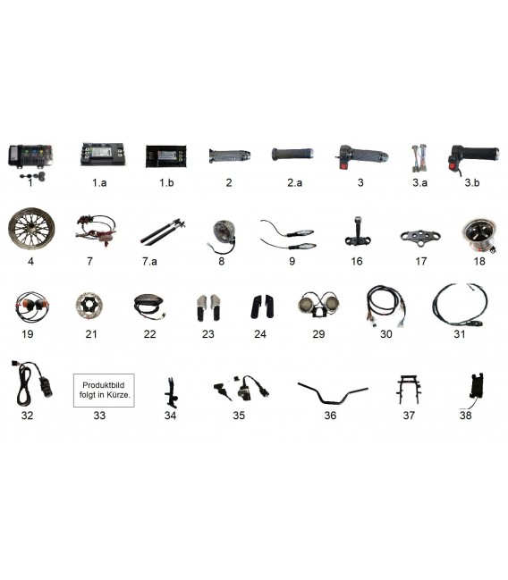Elektroroller Ersatzteile, X9, Mechanisch 1