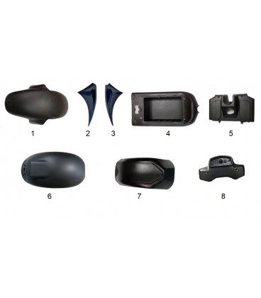 Ersatzteile Kunststoff: Blake, Angry Blake