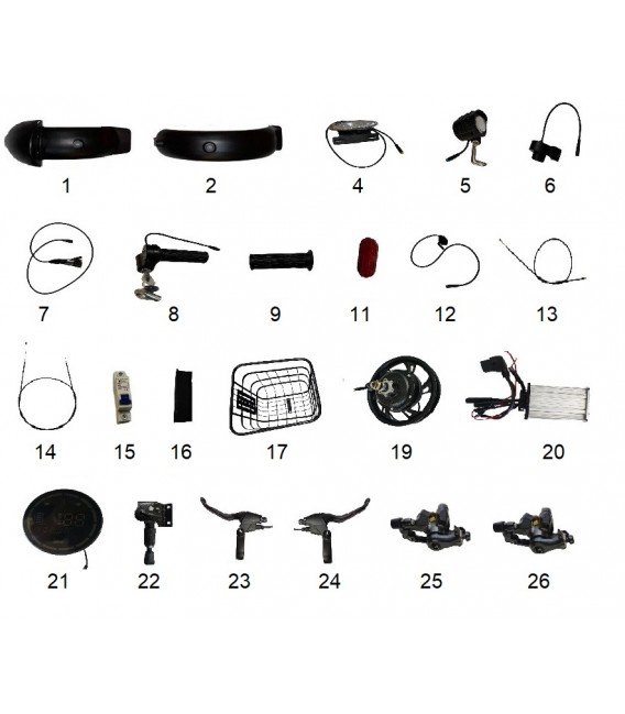 Ersatzteile E-Groove