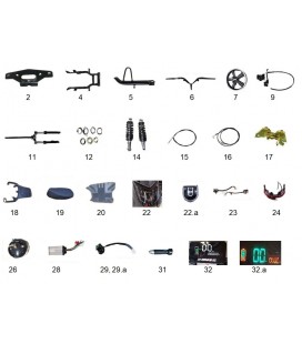 Ersatzteile mechanisch D1 BLAKE 1