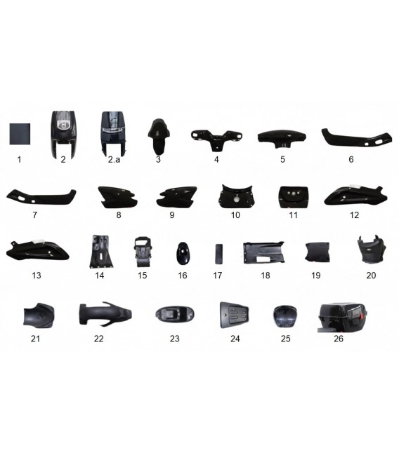 Ersatzteile Kunststoff X1