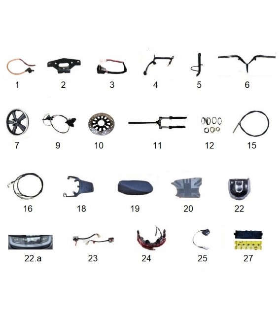 Ersatzteile mechanisch X1 1