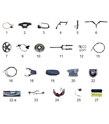 Ersatzteile mechanisch X1 1