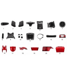 Elektroroller Ersatzteile, VC 4000, Kunststoff 1