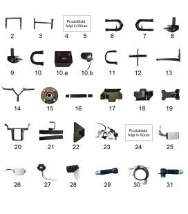 Elektroroller Ersatzteile, VC 4000, Mechanisch 1