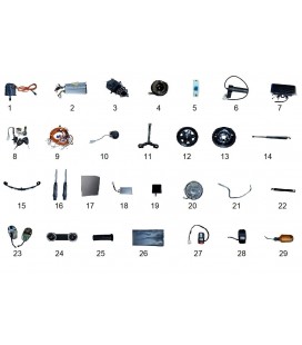 Ersatzteile Elektronik, mechanische Teile CargoCruiser