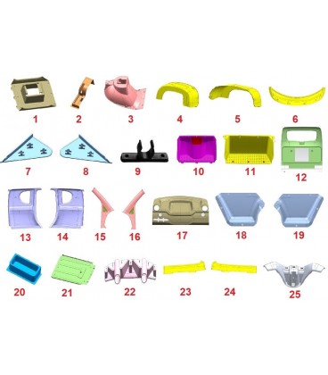 Ersatzteile Kunststoff Futura Two