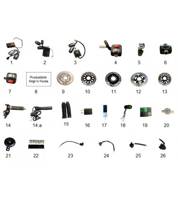 Universal Artikel für verschiedene Roller