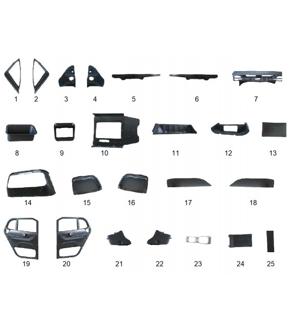 Ersatzteile Kunststoff Futura Cruise