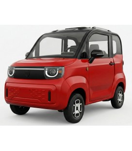 Kabinenroller "Breeze", 45 km/h, bis zu 60 km Reichweite, 60V/58Ah Blei-Gel-Akku, 2 Sitze nebeneinander