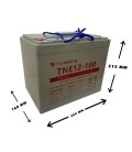 Blei-Gel-Akku für alle Kabinenroller, Batterie 'A1',12V 100Ah