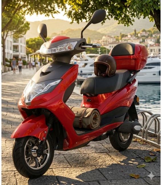 Elektroroller 'EAGLE LI', hauptbild, schwarz