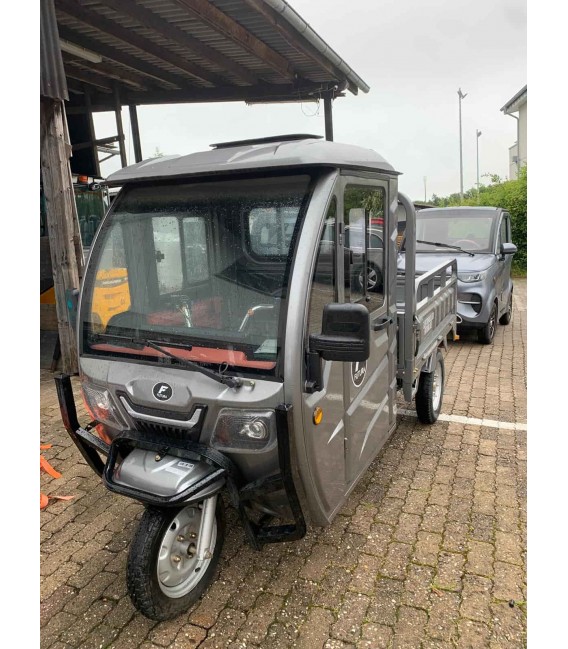 Elektro-Lastendreirad "CargoPower Cabin" 25/45 km/h, 72V/58Ah Ah Blei-Gel-Akku ca.20km gelaufen (CPC10)