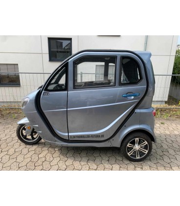 Kabinenroller Cruise, 45/25 km/h, Blei-Gel-Akku, 60 km Reichweite, rot, 12 km (K3)