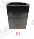 Elektroroller Ersatzteil, Classico, 21. Lithium-Akku-Metall Box