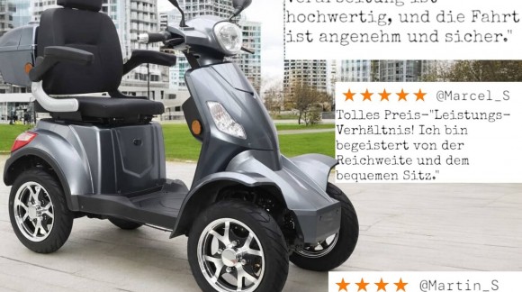 Mehr Mobilität im Alter: Warum Elektromobile mit 25 km/h besser sind als langsame 6-km/h-Modelle