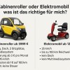 Kabinenroller oder Elektromobil &ndash; was ist das richtige f&uuml;r mich?