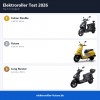 Elektroroller Test 2026: Die 10 besten Modelle im Vergleich