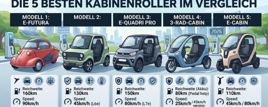 Kabinenroller Test 2026: Die 5 besten Modelle im Vergleich